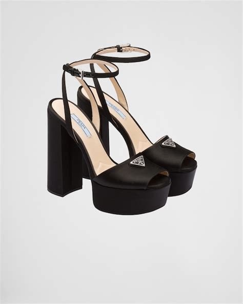 sandales femme prada|Prada high heeled sandals.